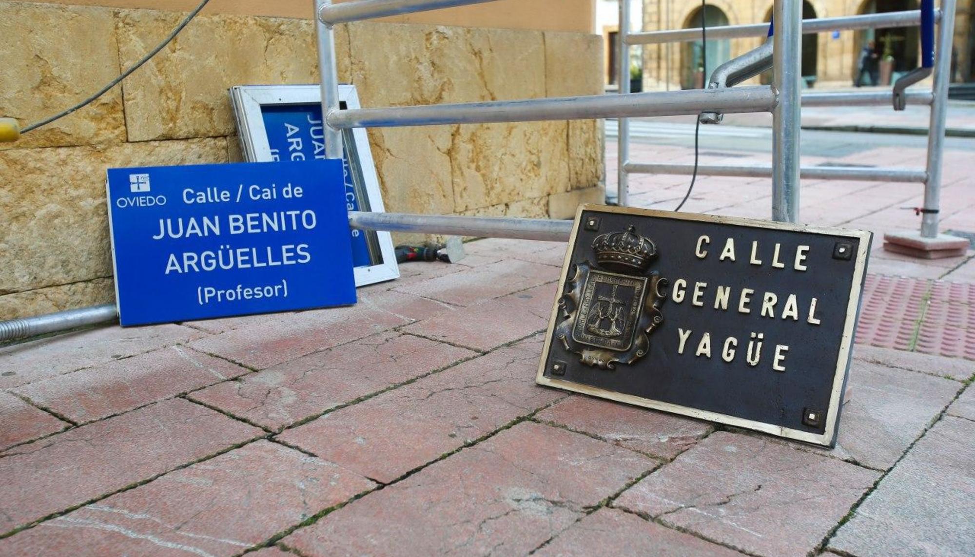 Calle Yagüe de Oviedo