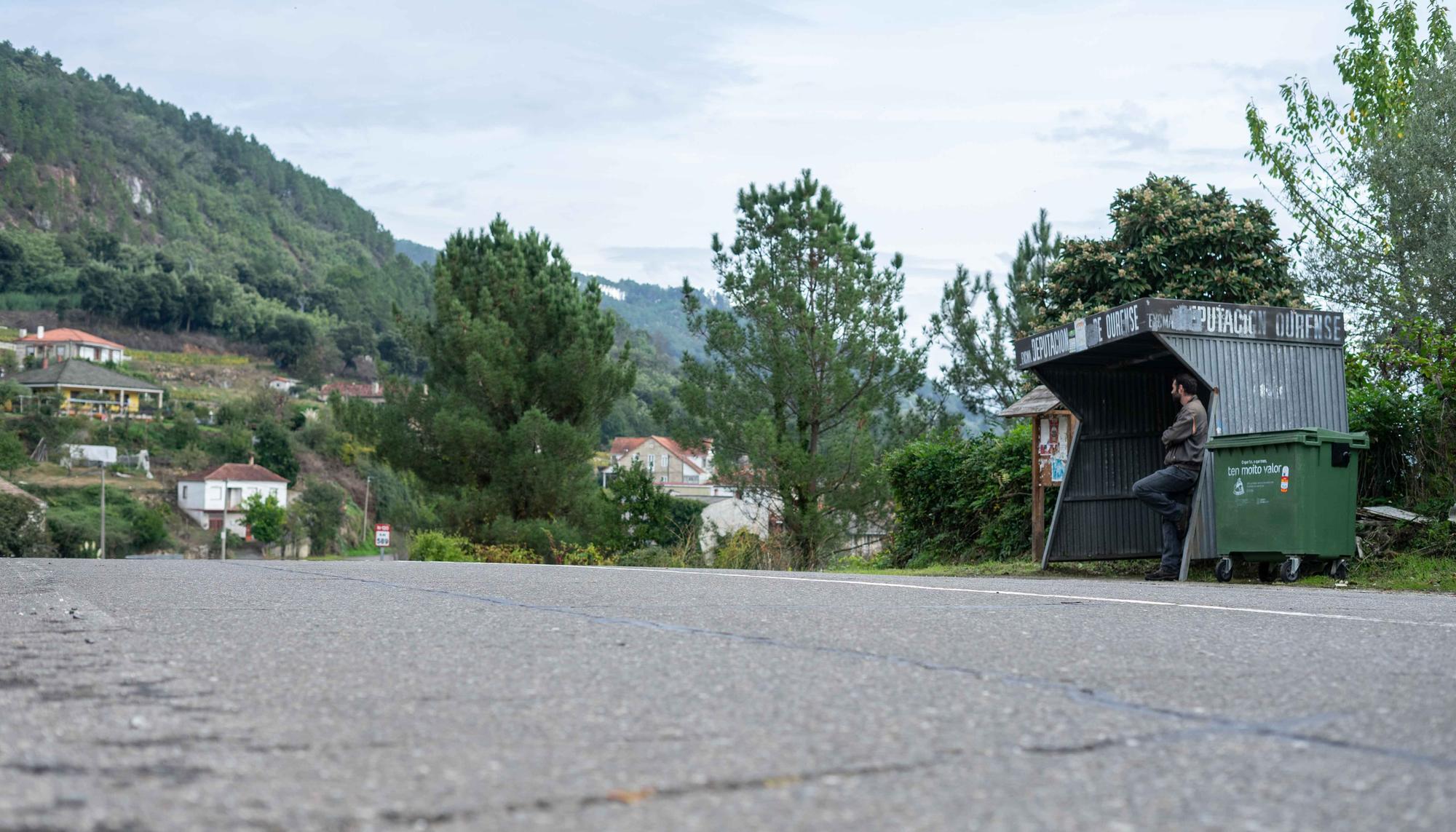 parada de bus en Ourense