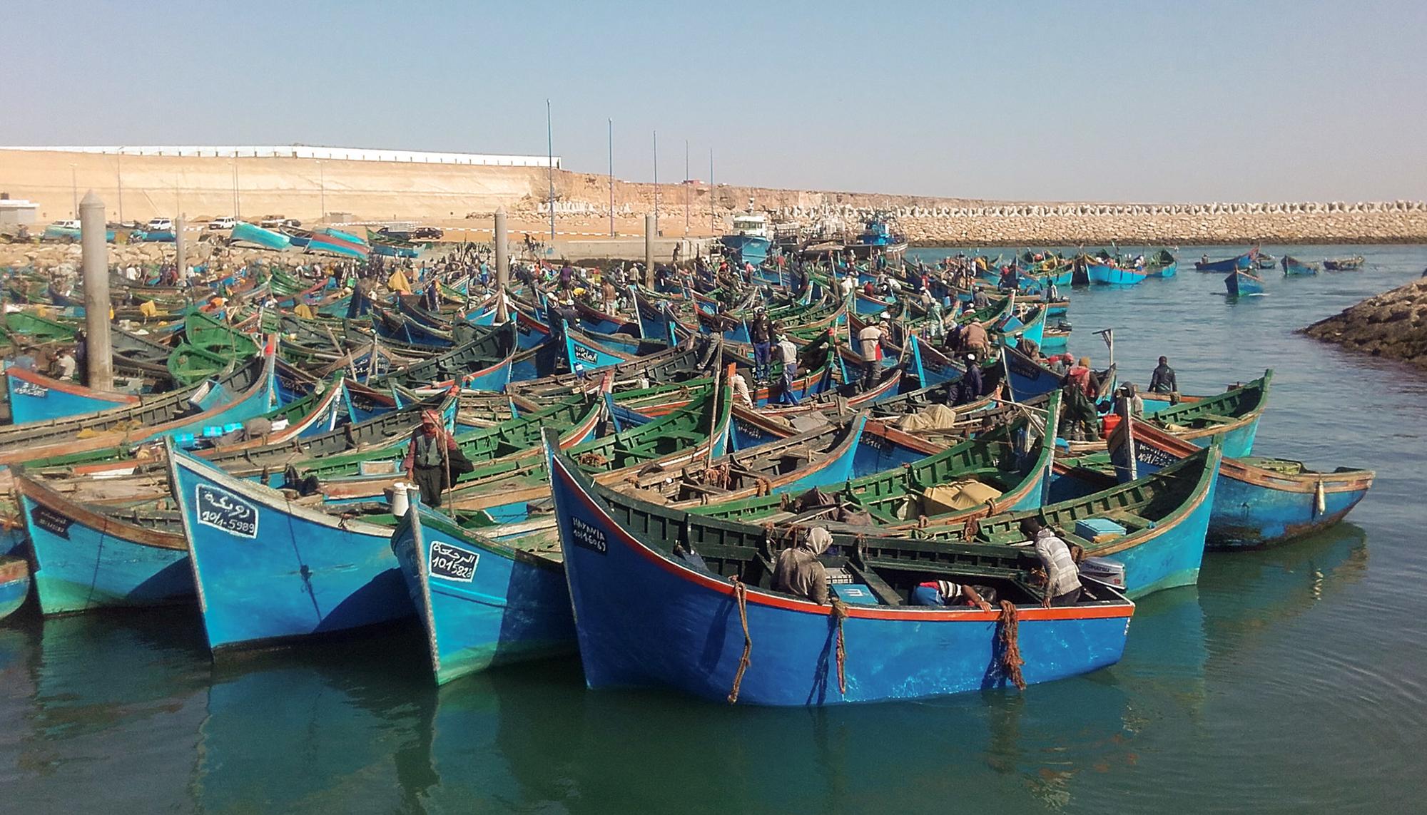 Barcos Sahara ocupado