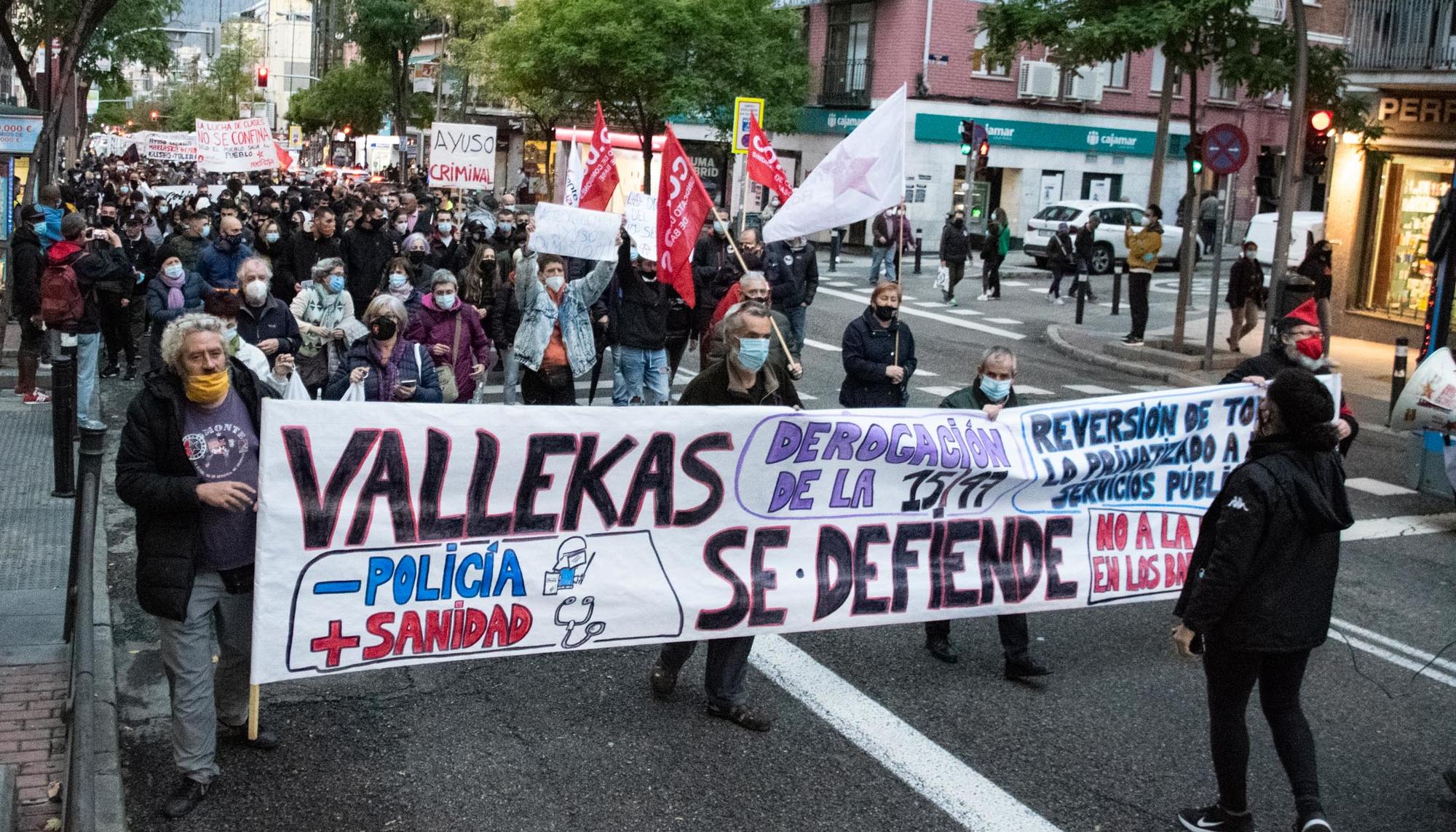 Manifestación en Vallecas - 1