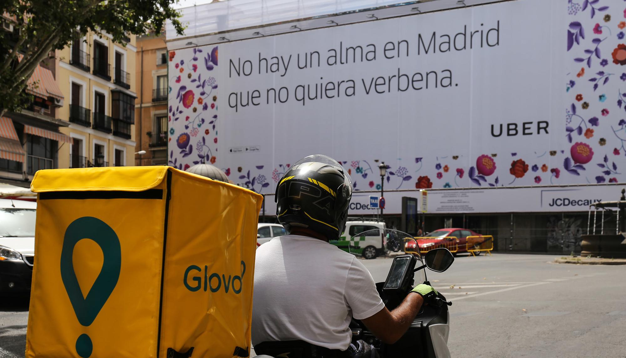 Glovo y Uber