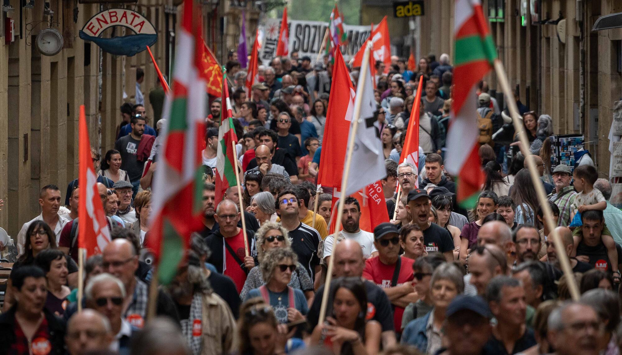 euskadi manifestación mayo 2