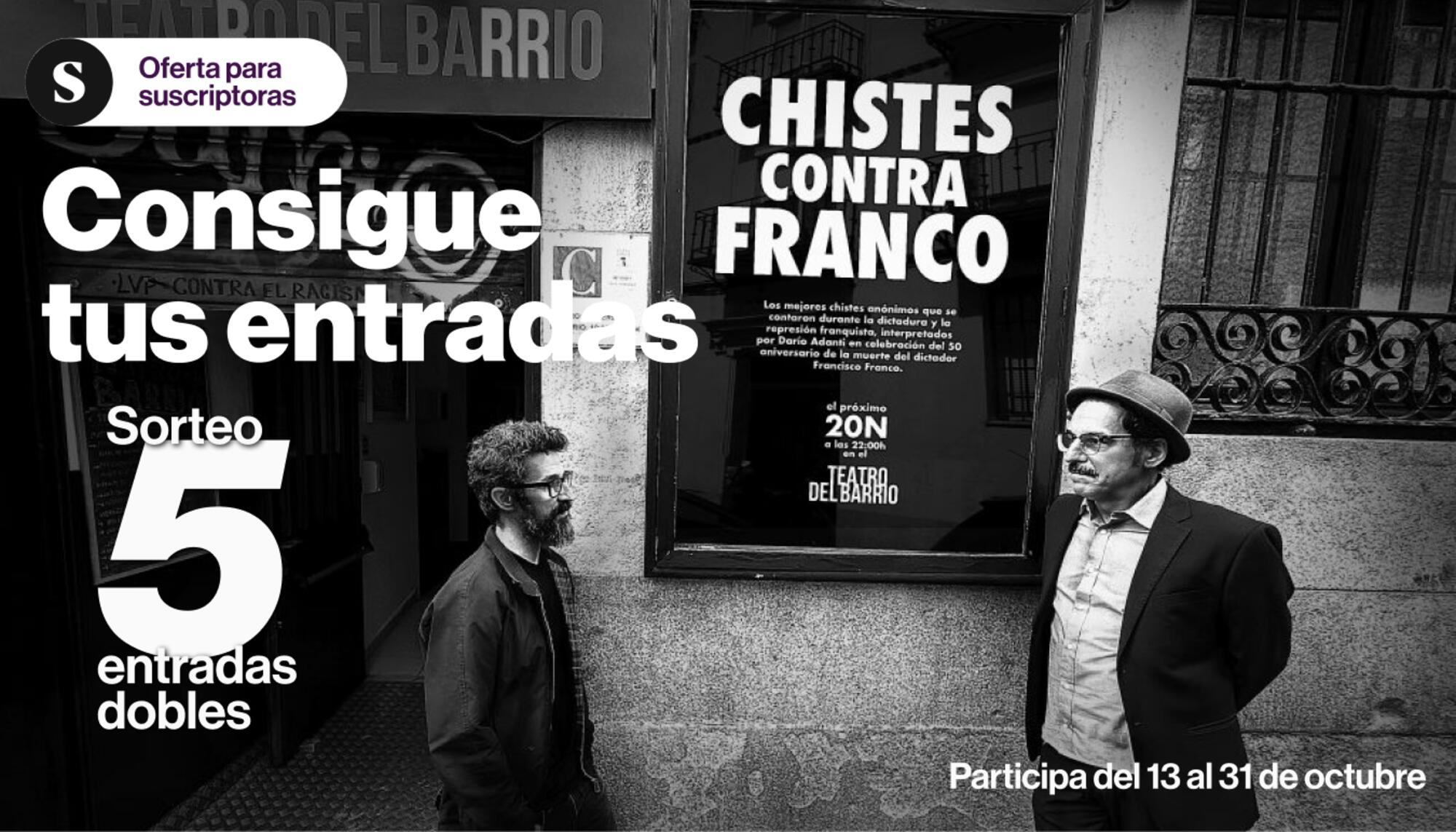 sorteo chistes contra franco