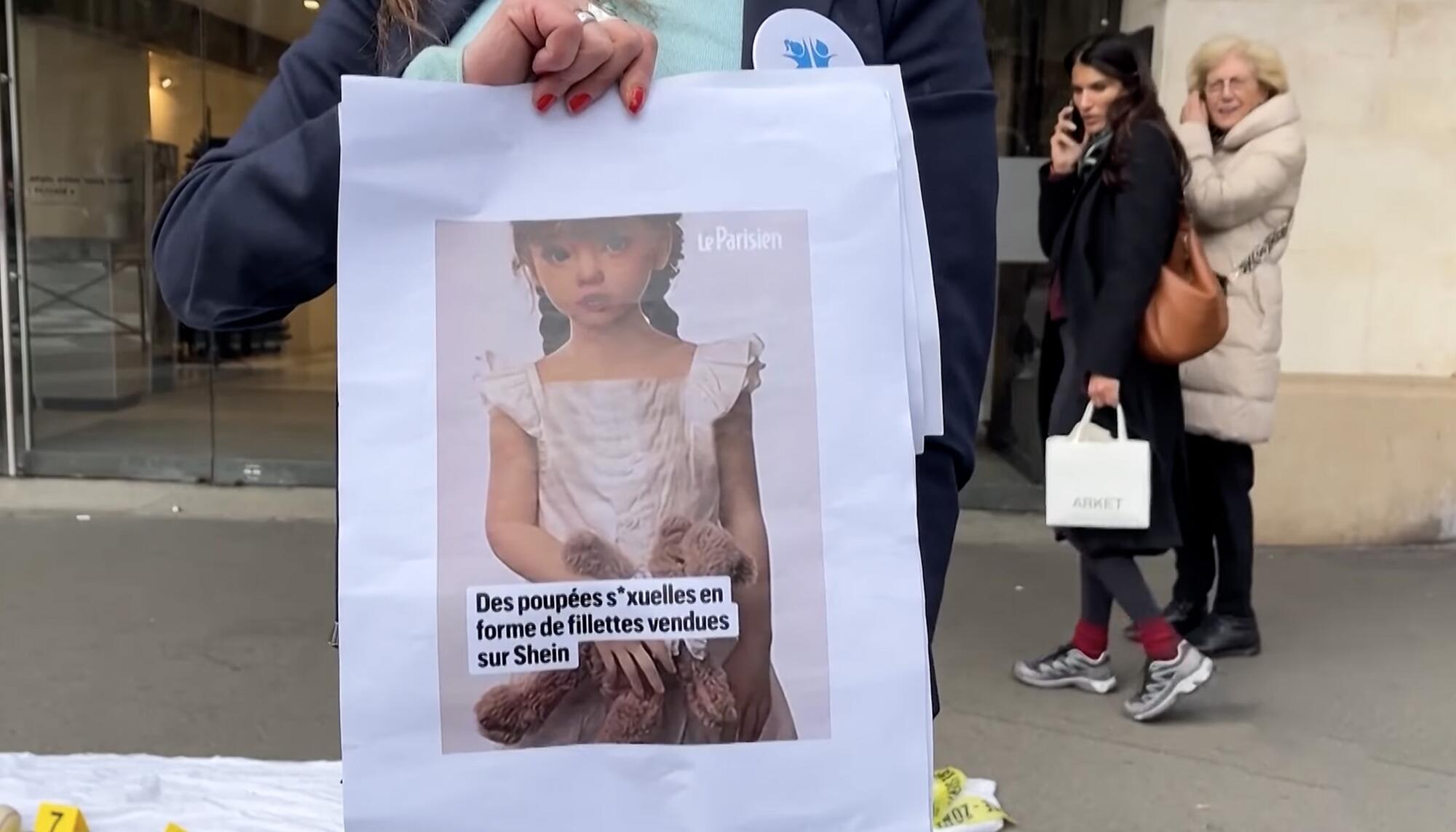 Shein Protestas Paris