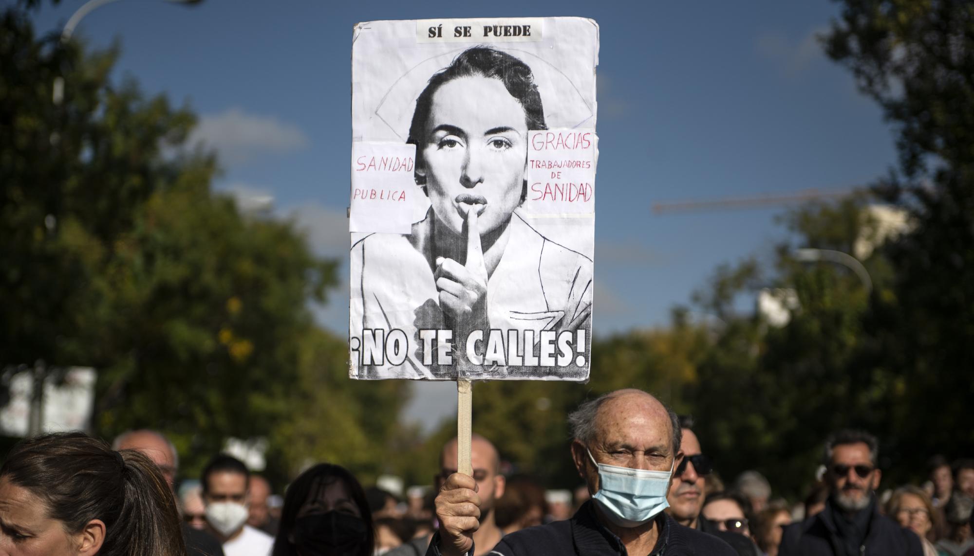 Manifestación por la Sanidad Pública en Madrid - 7