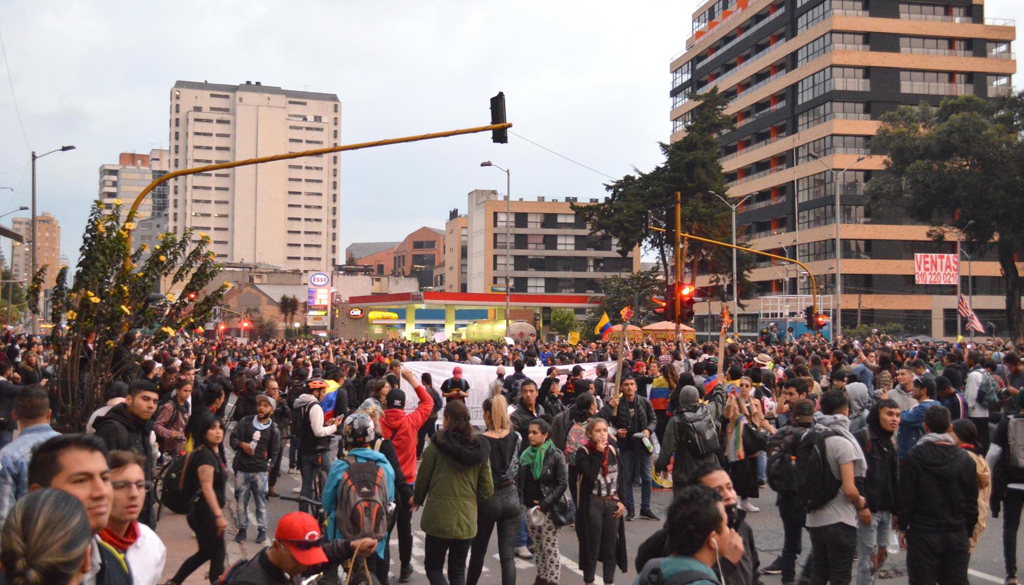 Movilizaciones en Bogotá en noviembre de 2019 - 2