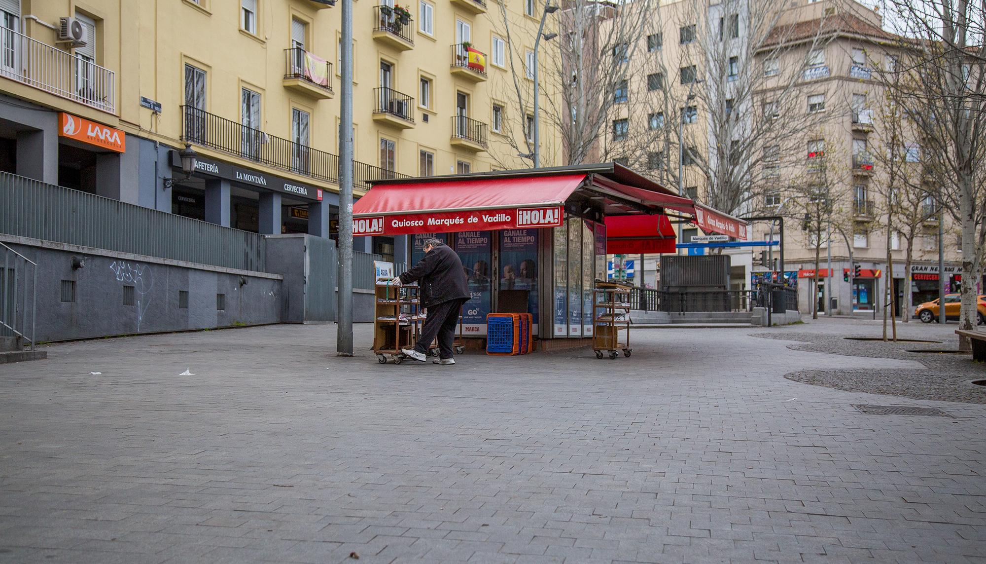 Kiosco madrid coronavirus