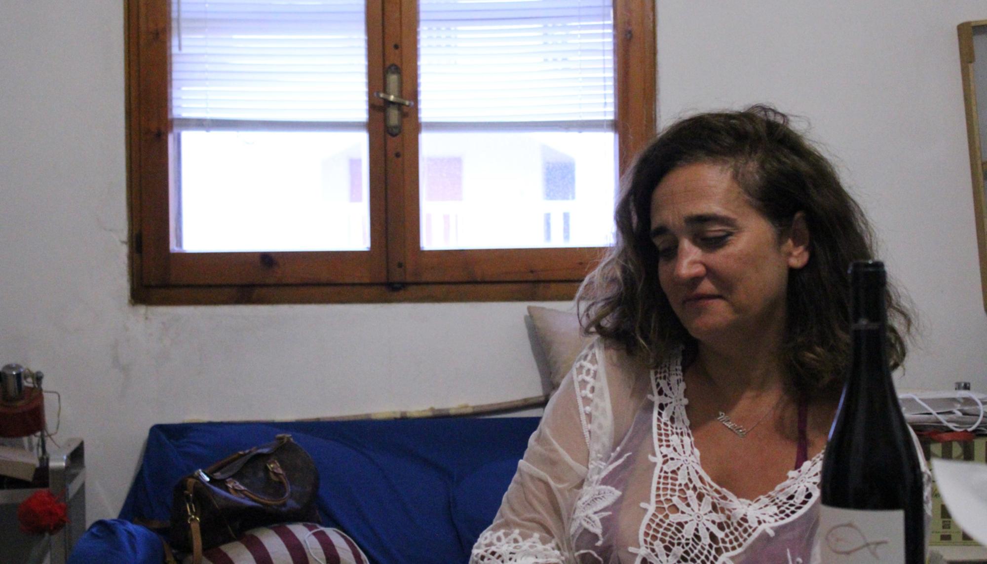 Matilde Montinaro en su casa en la región de Puglia (Italia)