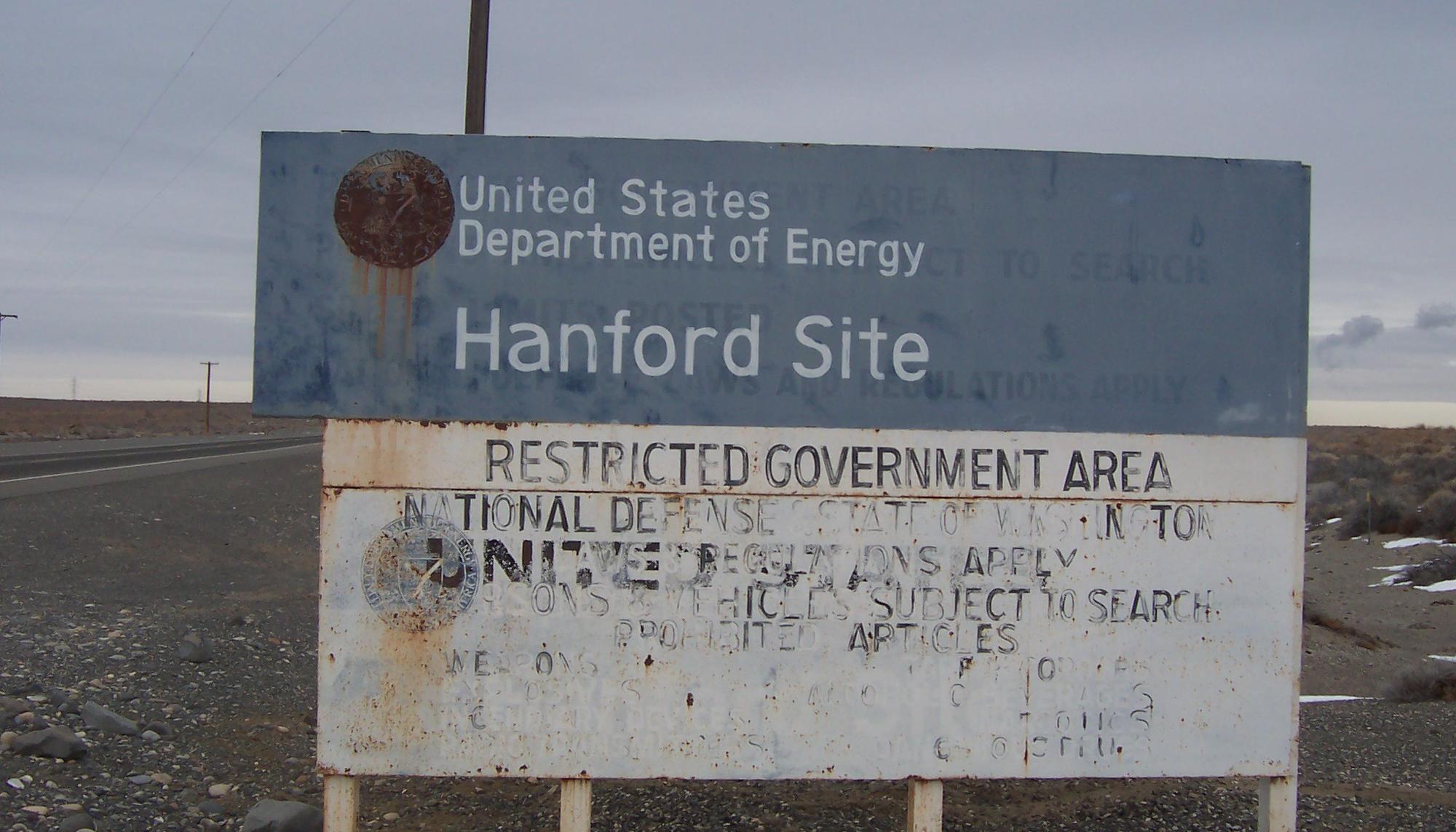 Hanford, en EEUU. Fuente: Wikimedia Commons