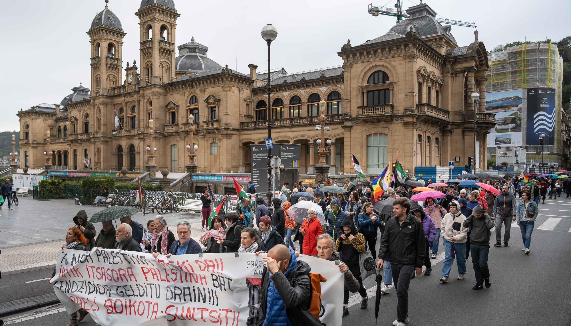 Conmemoración de La Nakba en Donostia