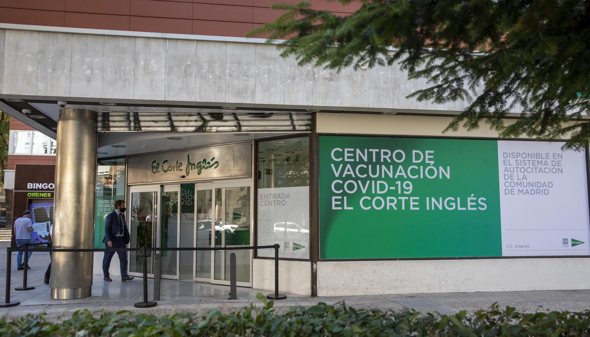 Centro de Vacunación El Corte Ingles 2