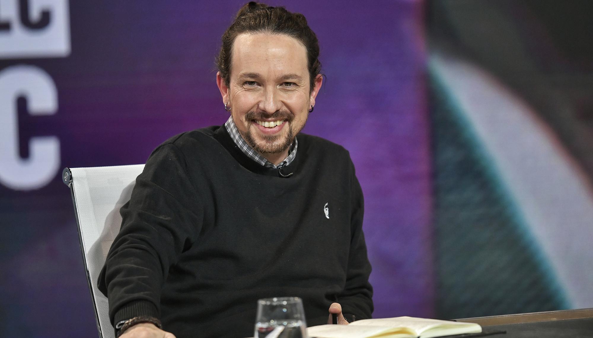 Pablo Iglesias retrato reciente