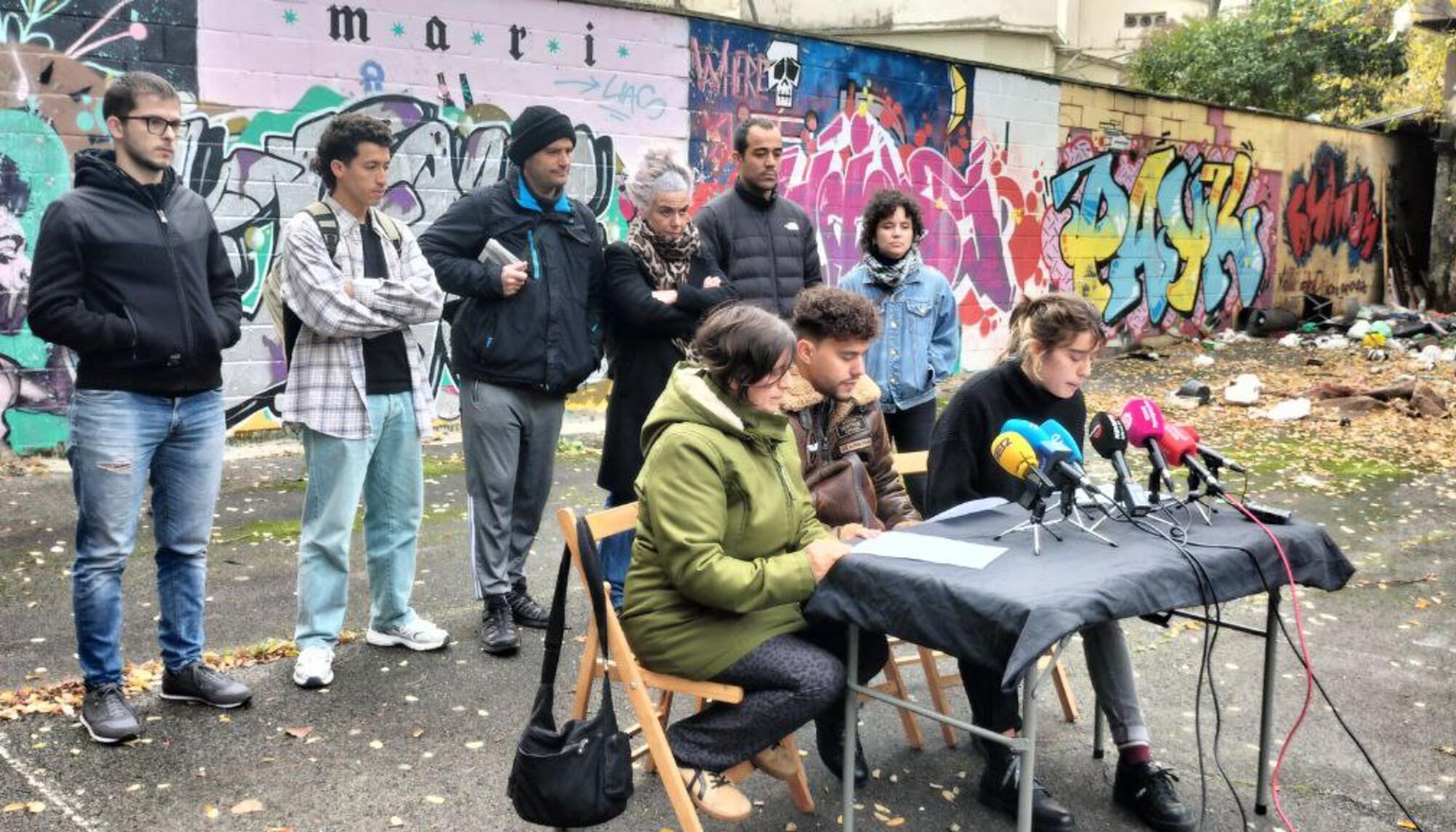 Rueda de prensa Dar Etxea y Kontseilu Sozialista - Ikastola JAso