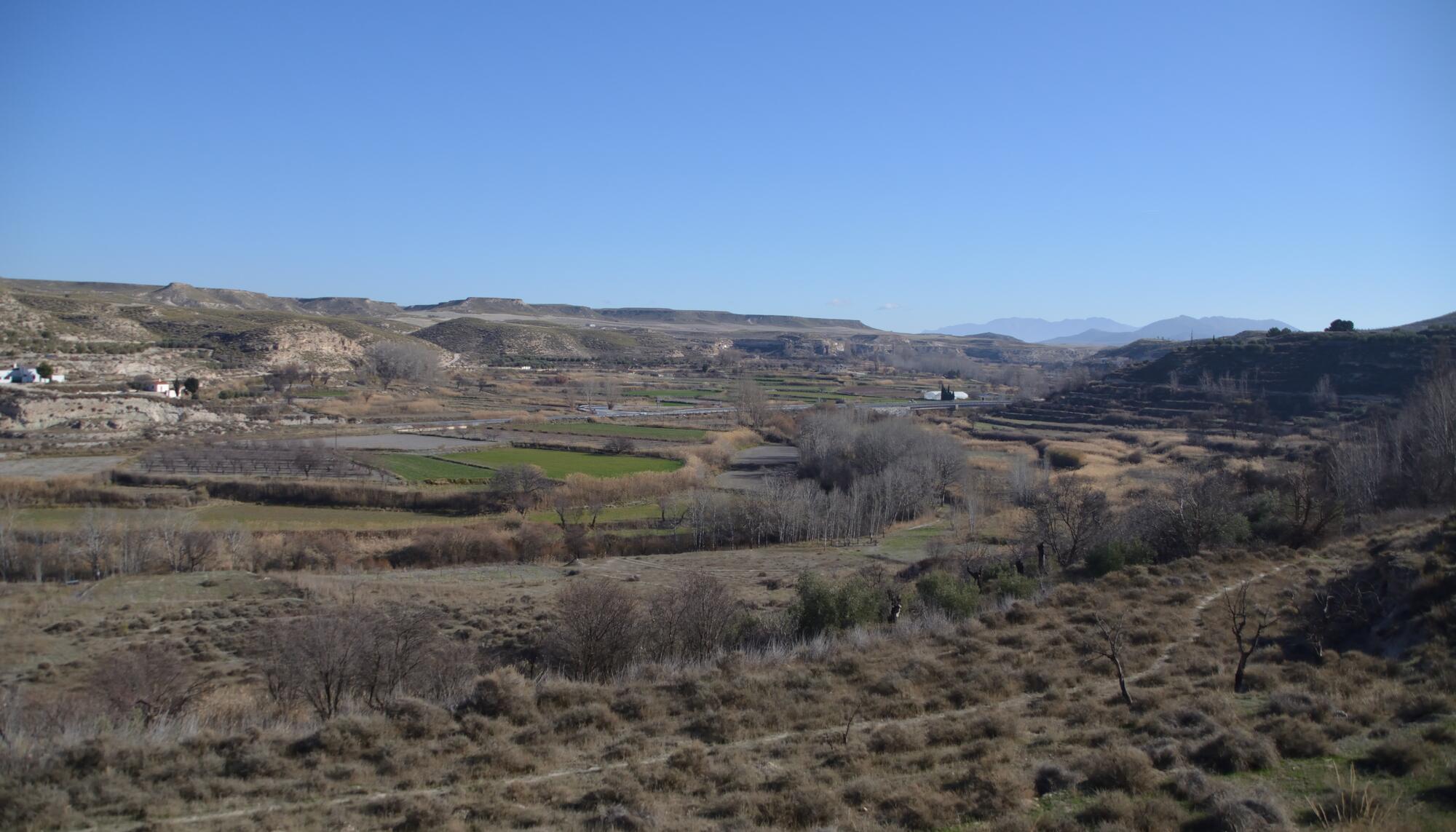 Galera, Granada, desertificación y sequía.