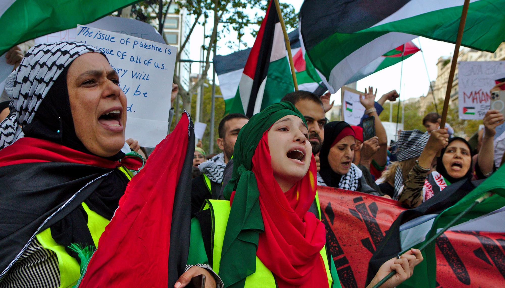 Concentración Palestina Barcelona 21-10-23 - 3