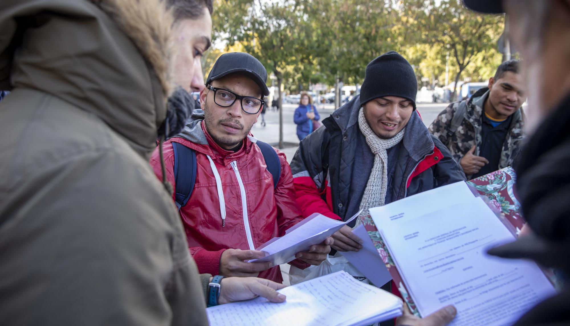 Migrantes solicitantes asilo Ayuntamiento - 1