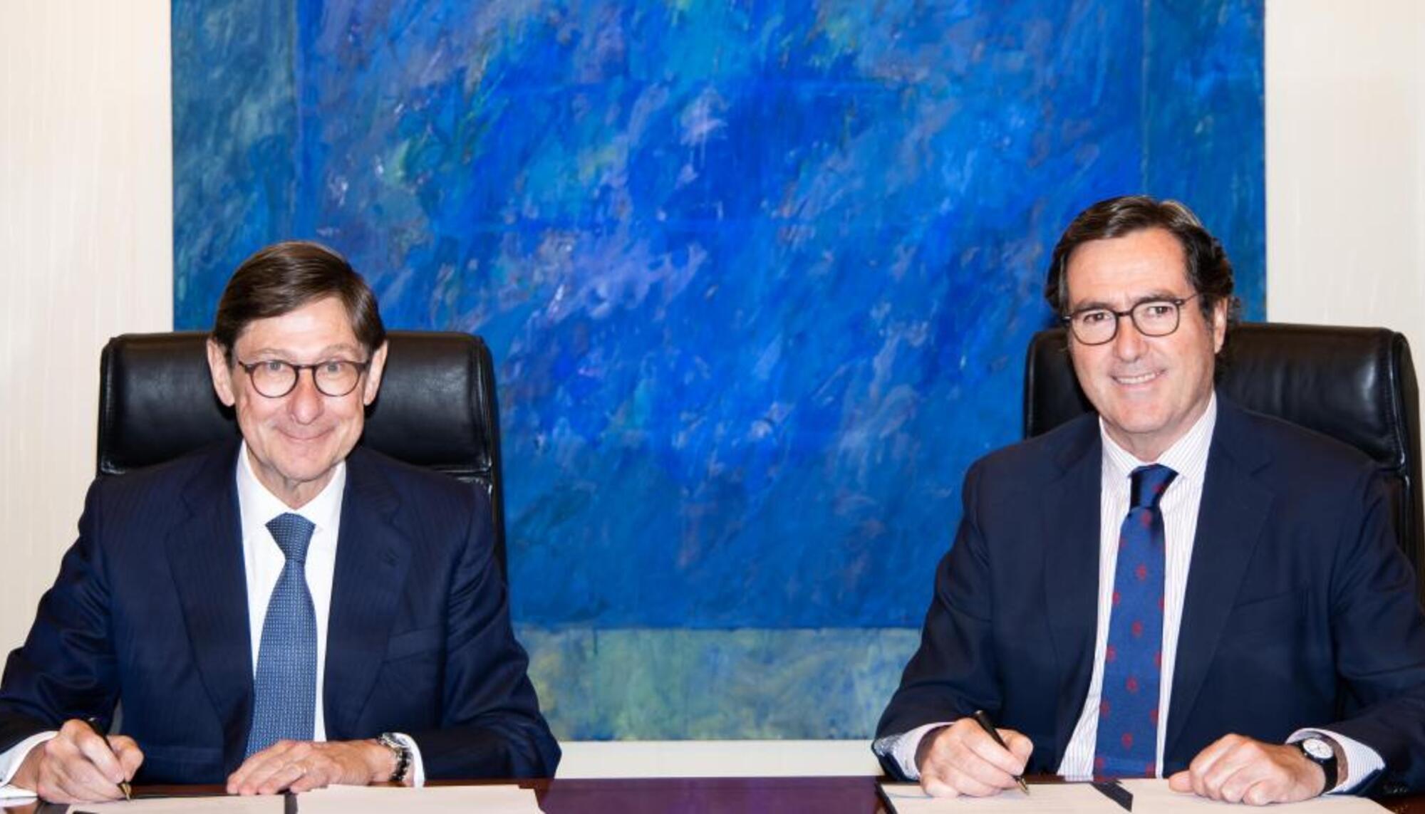 CaixaBank, Goirigolzarri, CEOE, Antonio Garamendi