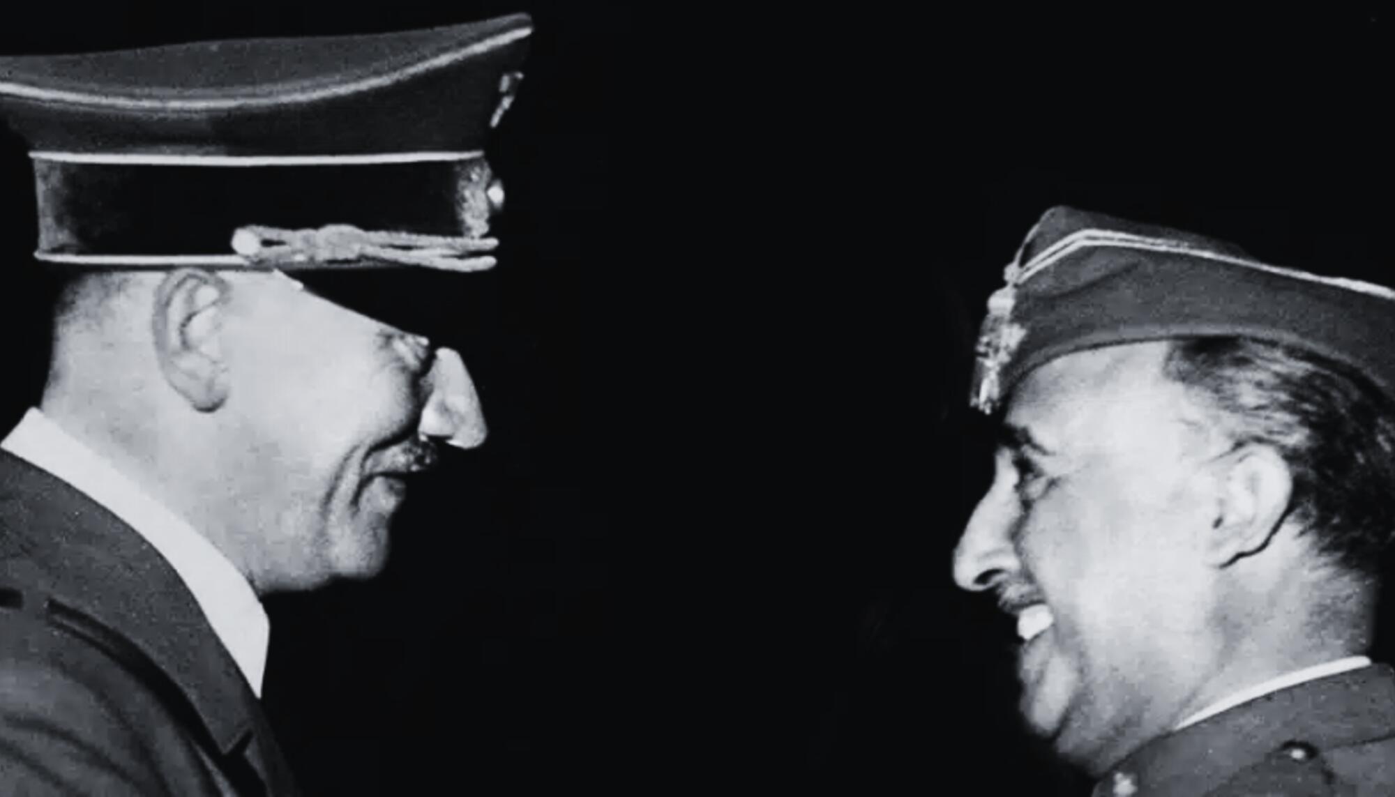 Hitler y Franco