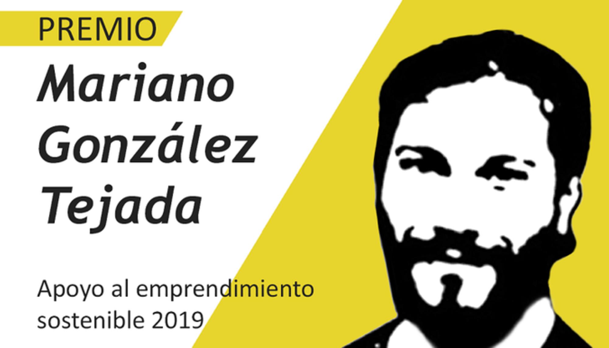 Cartel Premio Mariano González Tejada al emprendimiento ecosocial