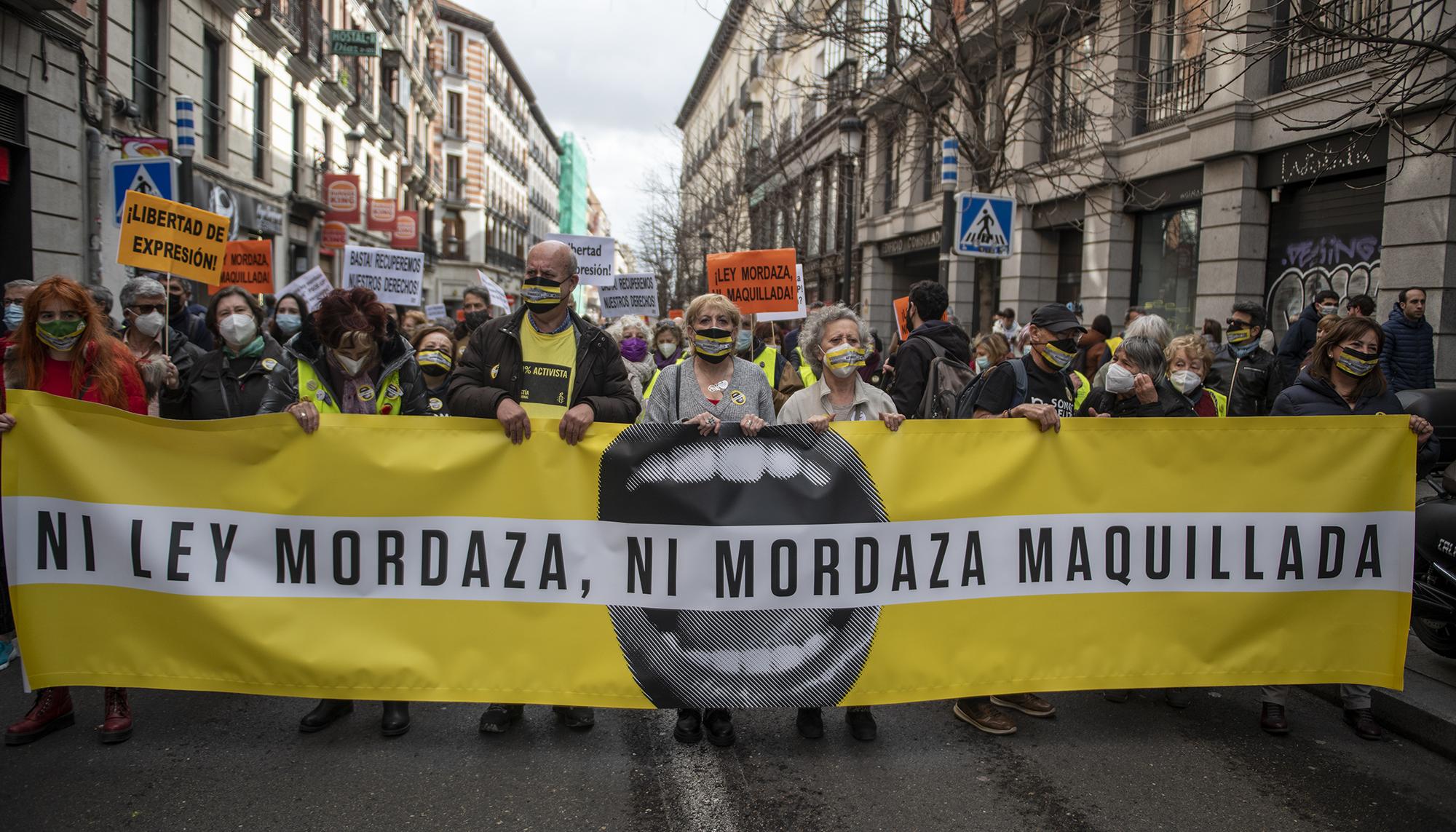 Manifestación No a la ley Mordaza 2022 - 13