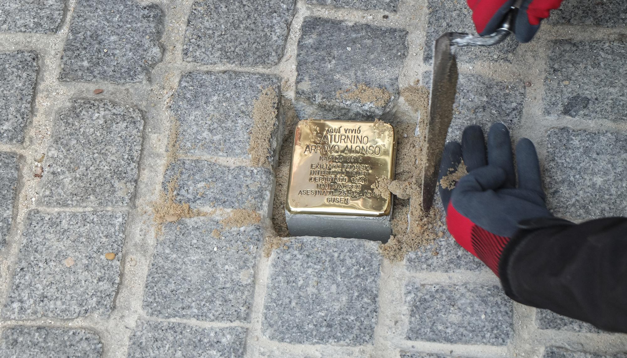 placas en  Madrid recuerdan a  republicanos españoles víctimas de los campos de concentración nazis 3