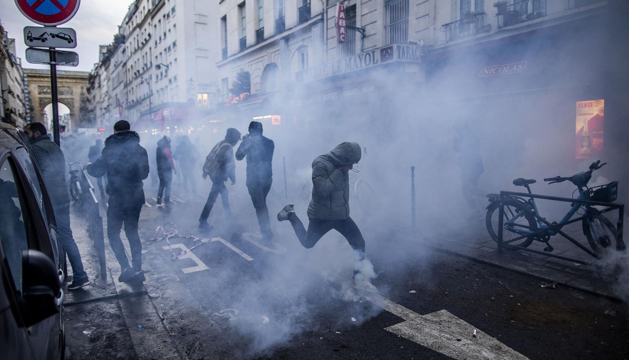 Kurdos disturbios Paris - 3
