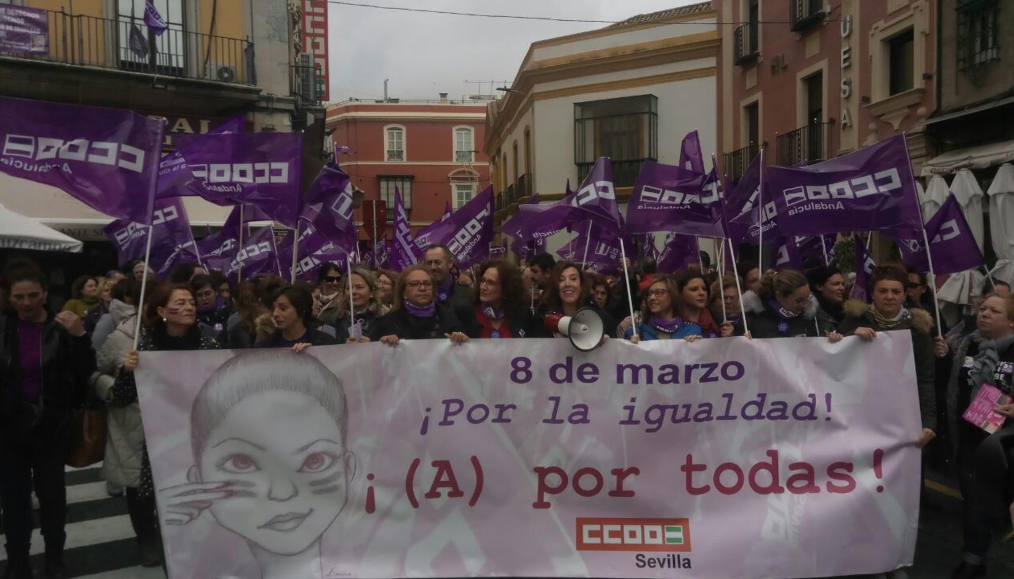 Sevilla manifestacion 8 de marzo