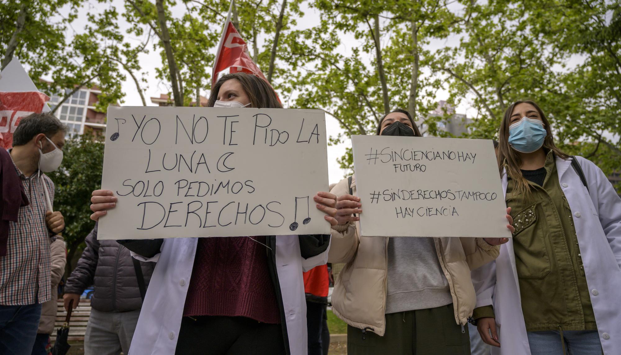 Sin ciencia no hay futuro concentración en el ministerio - 8