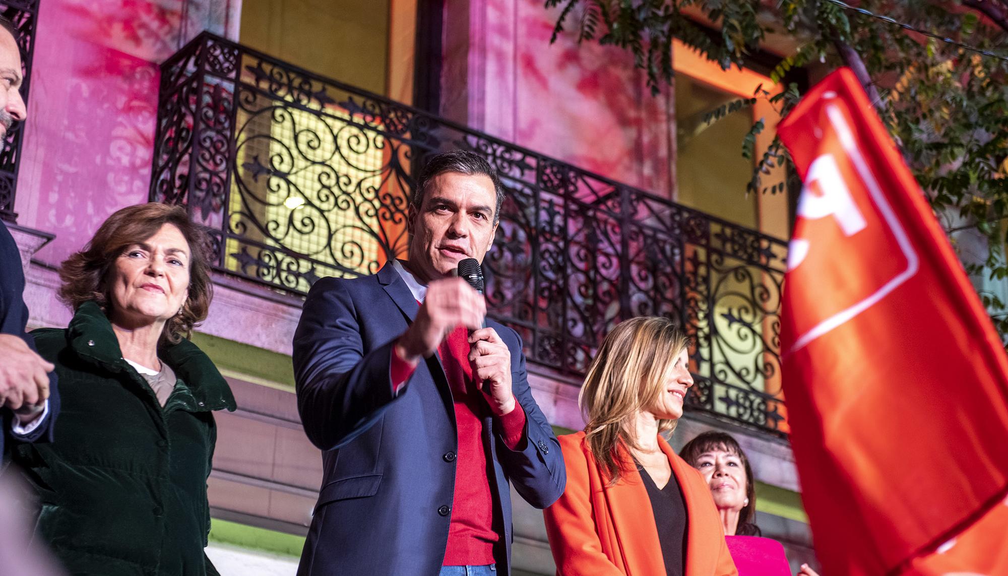 PSOE Pedro Sánchez militantes Ferraz