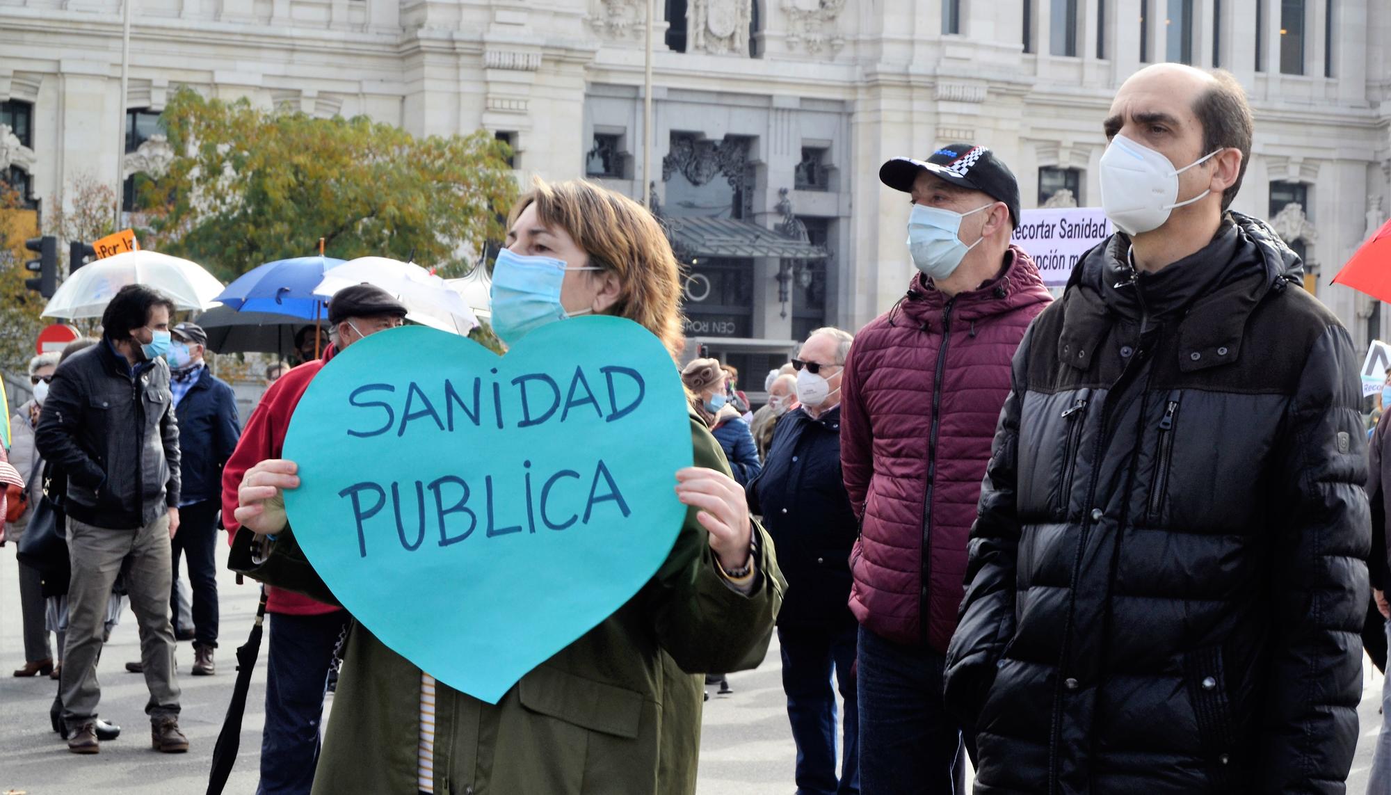 Sanidad Pública Concentración Madrid 29 Noviembre 2020 2