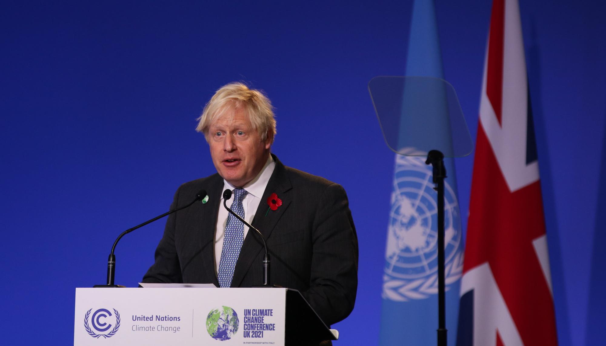 cop26 boris johnson discurso inaugural