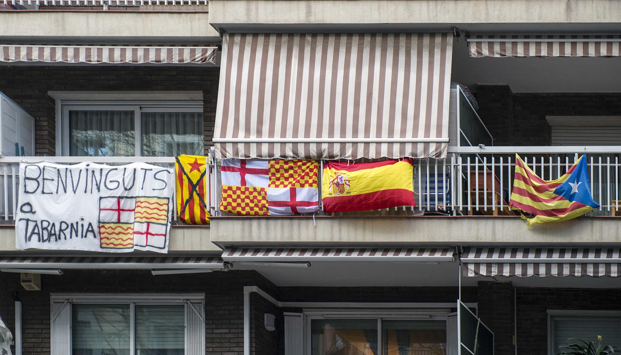 Tabarnia balcón Barcelona 