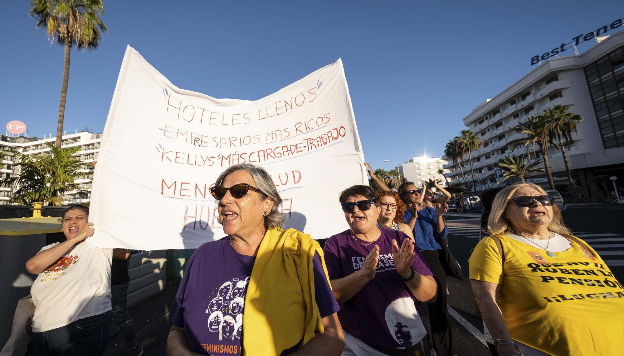 Manifestación Kellys Tenerife - 2