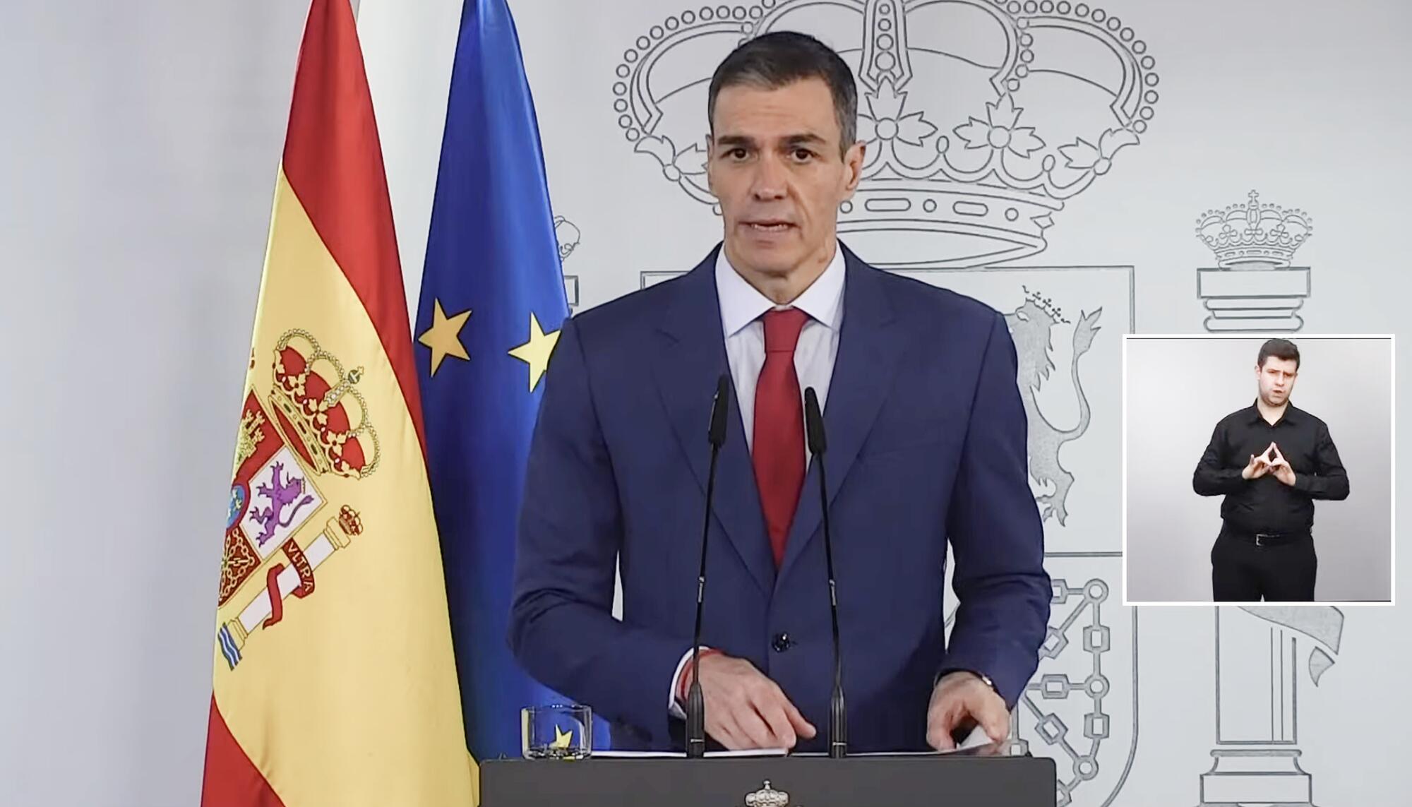 Pedro Sánchez comparecencia Iran