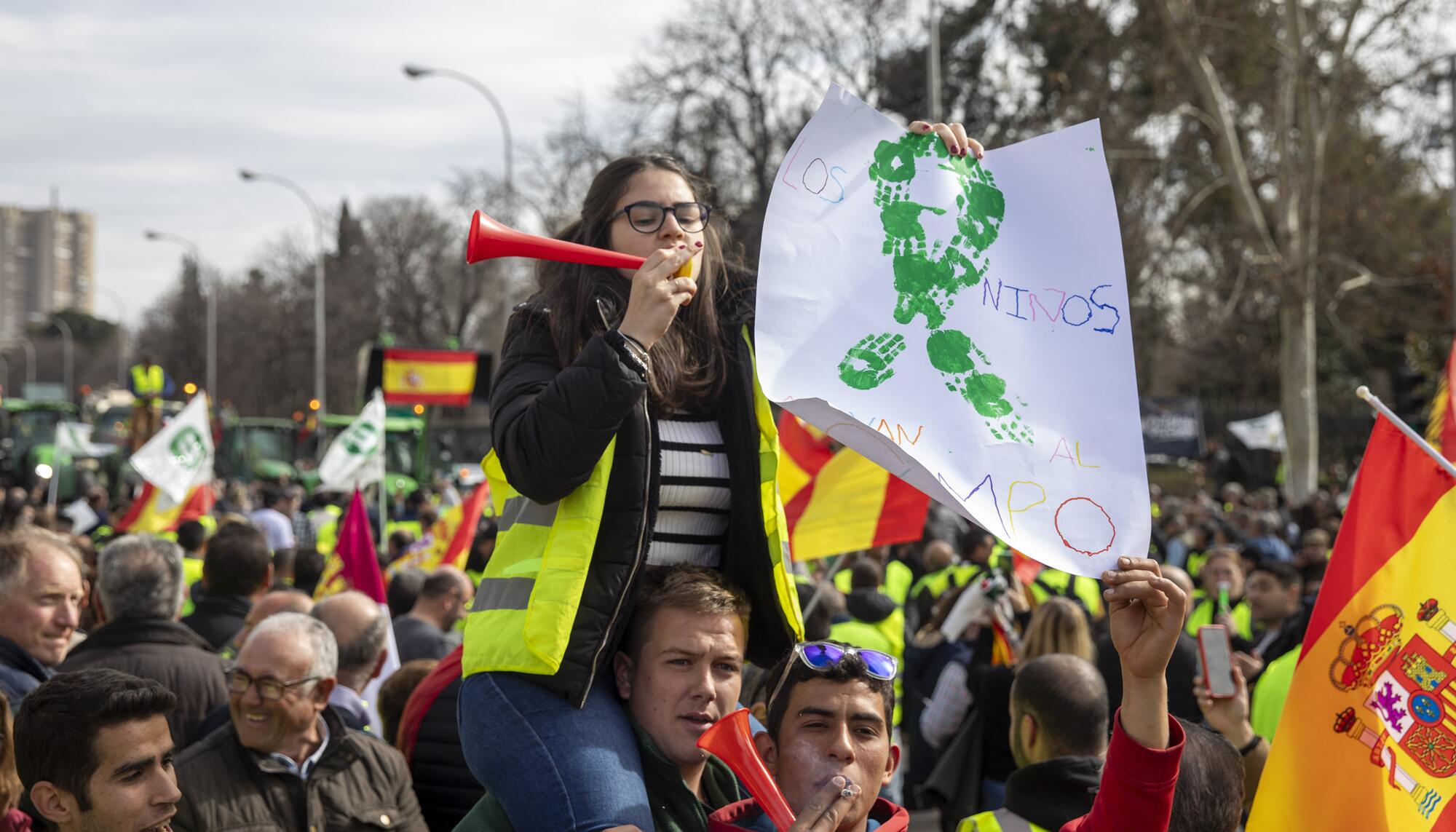 Protesta tractores Madrid - 3