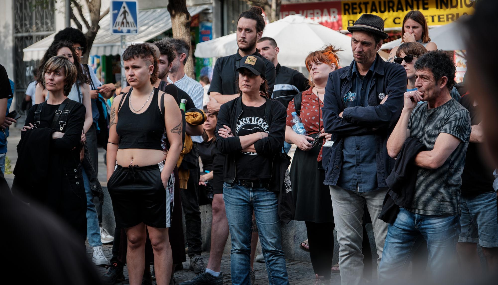Concentración Lavapiés contra violencia policial - 2