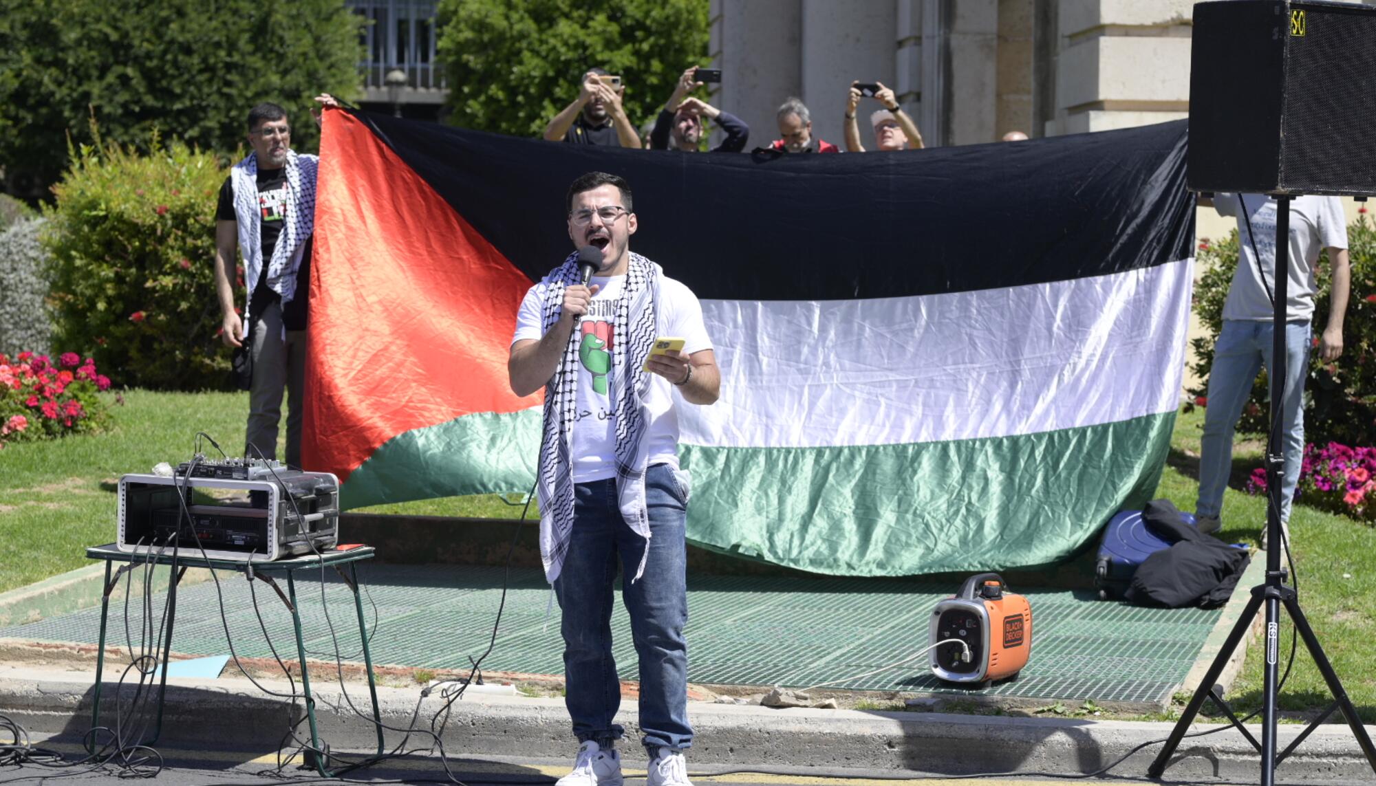 Detalle Mani Palestina Valencia 21 abril 24