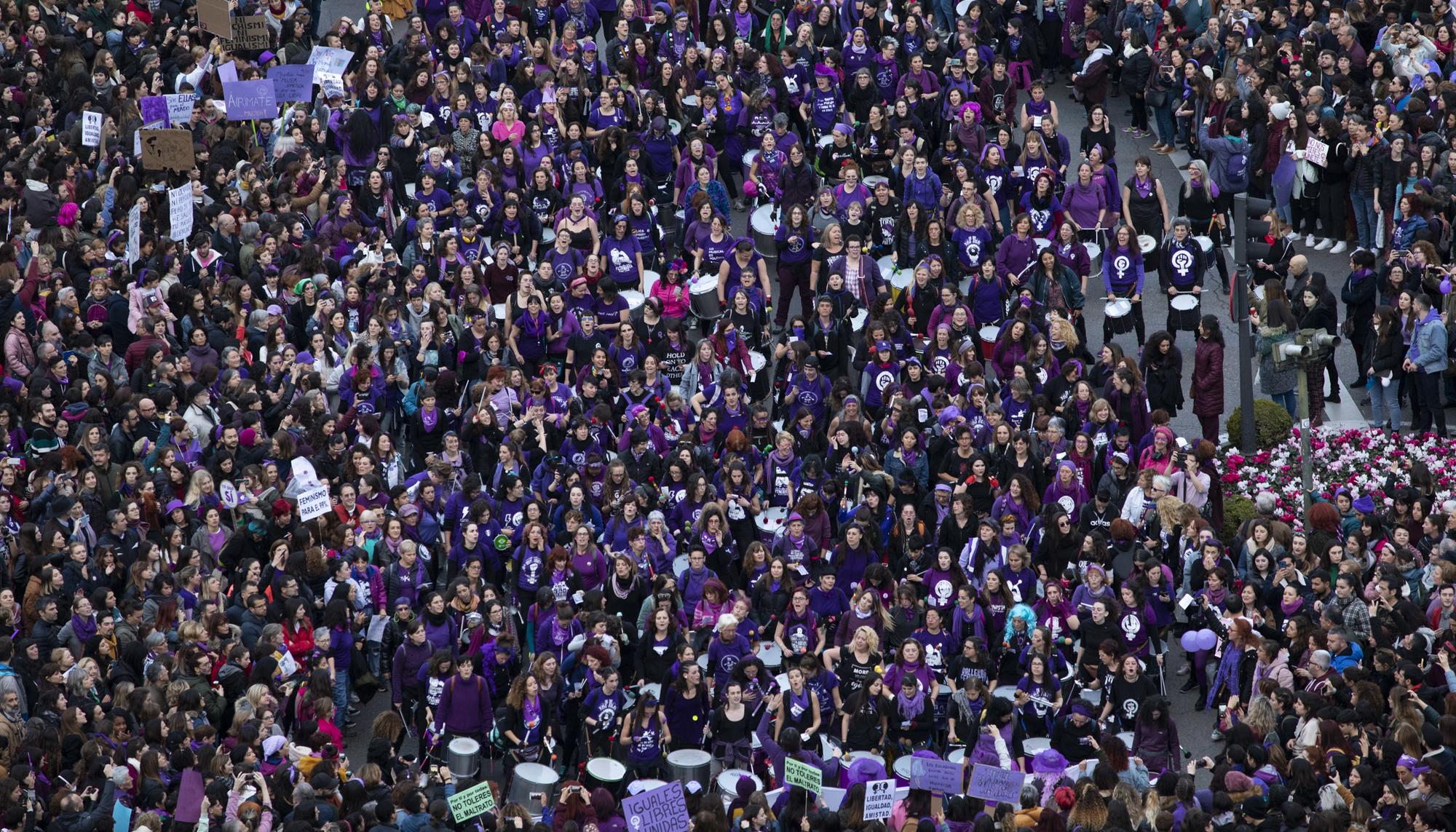 Manifestación del 8 de marzo en Madrid - 1