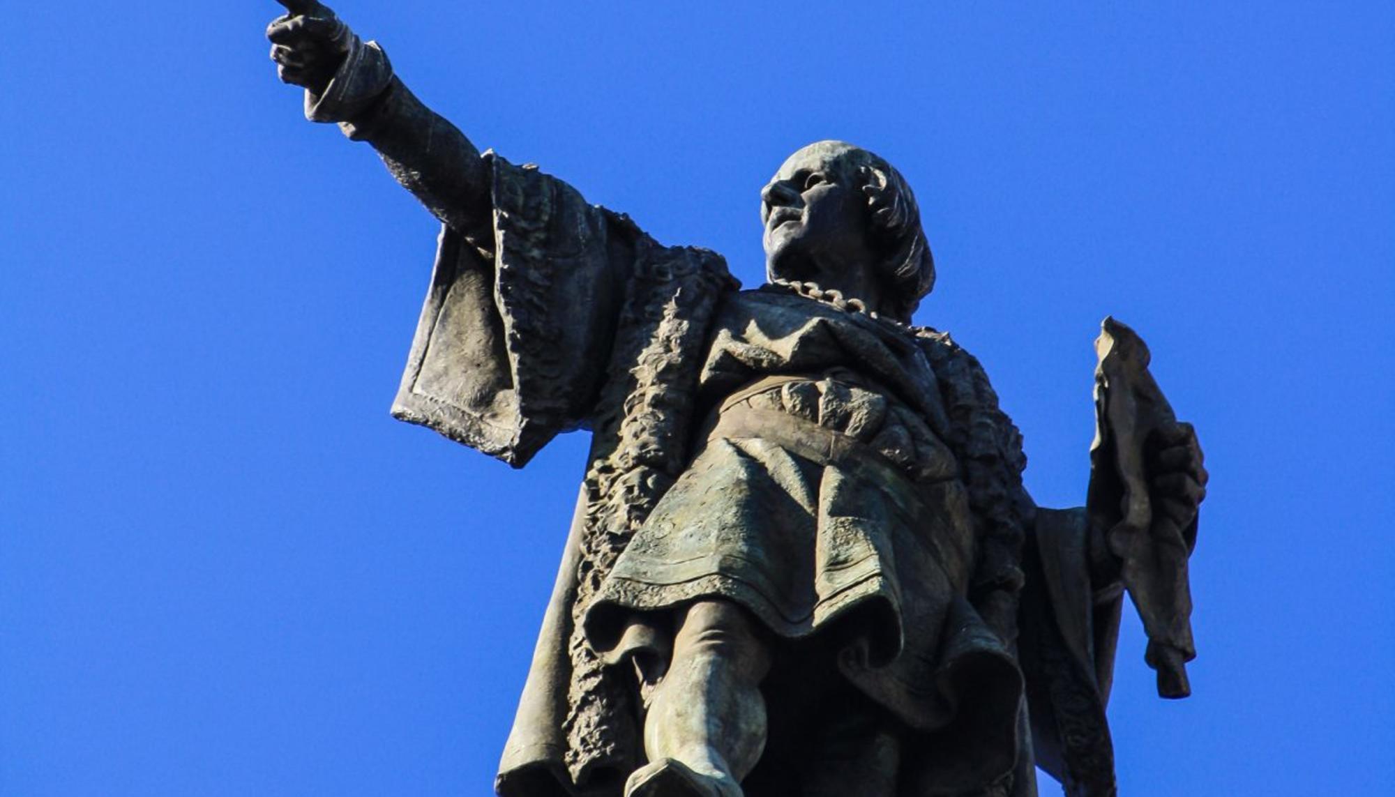 Estatua de Colón en Barcelona