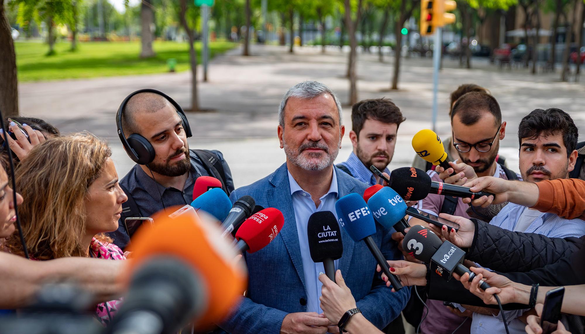 Voto elecciones municipales Jaume Collboni 2