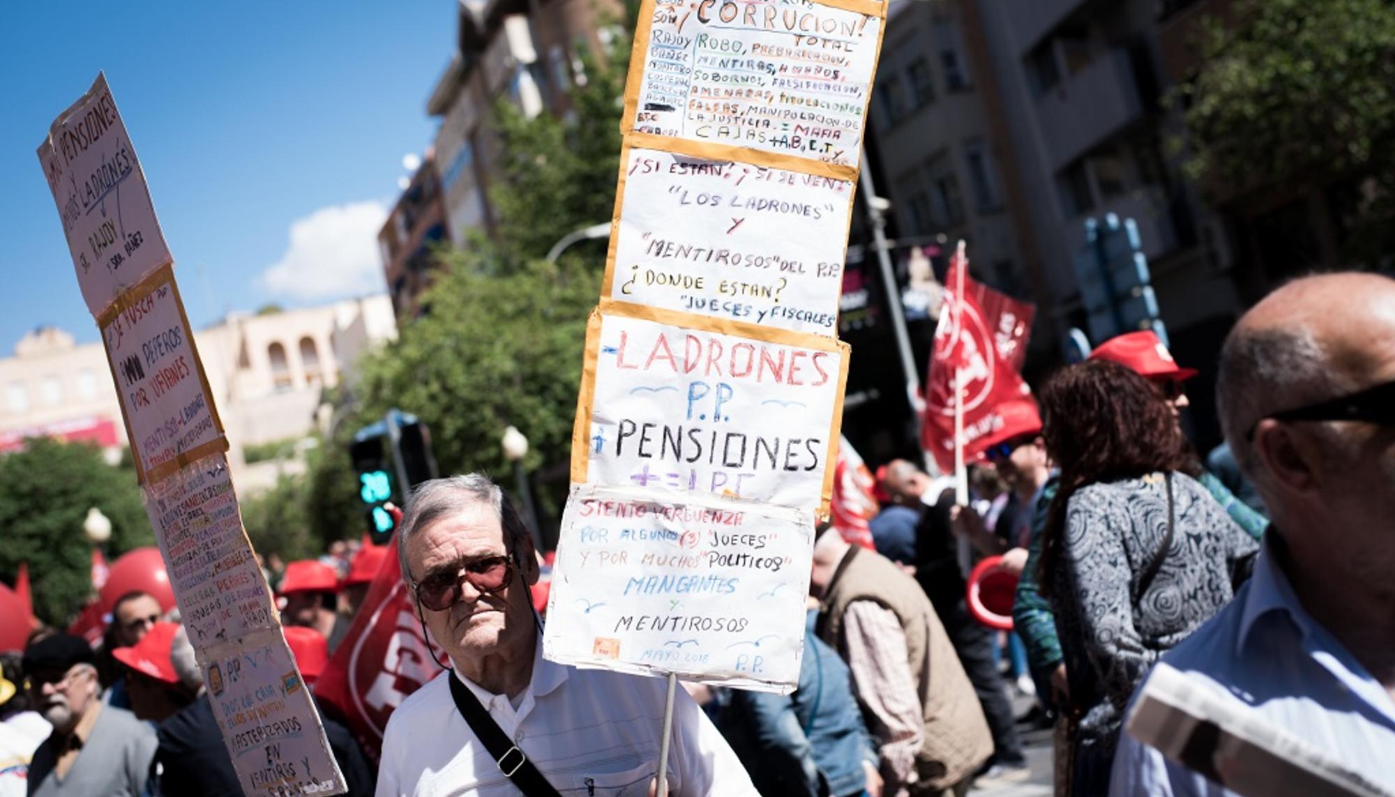 Manifestacion 1M Alacant 2 pensiones