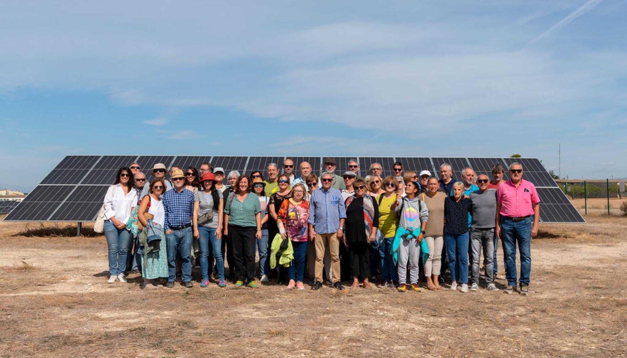 Inaguración de la nueva planta de Som Energia a Anglesola (l'Urgell) (Autoría: Som Energía)