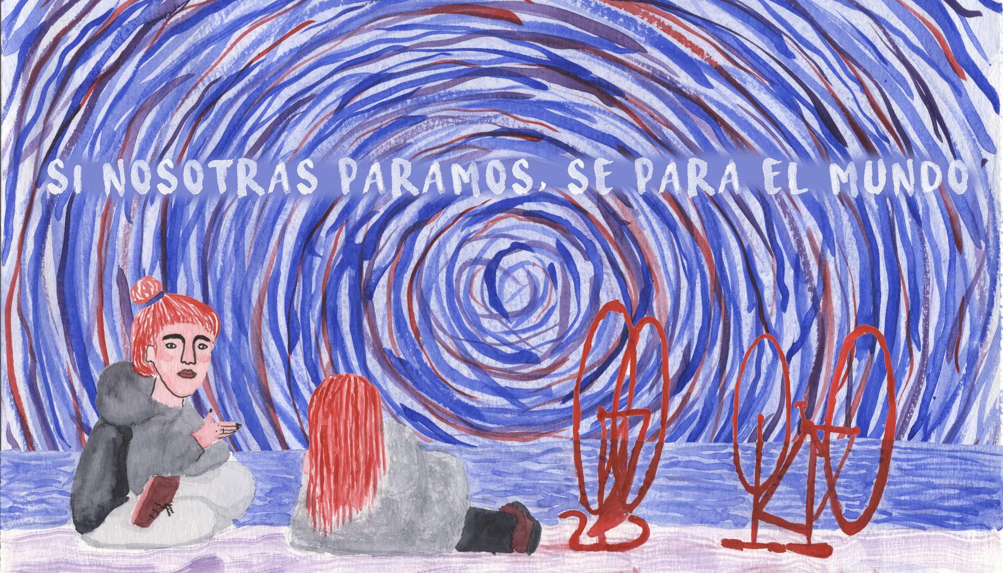 Si nosotras paramos - Dibujo