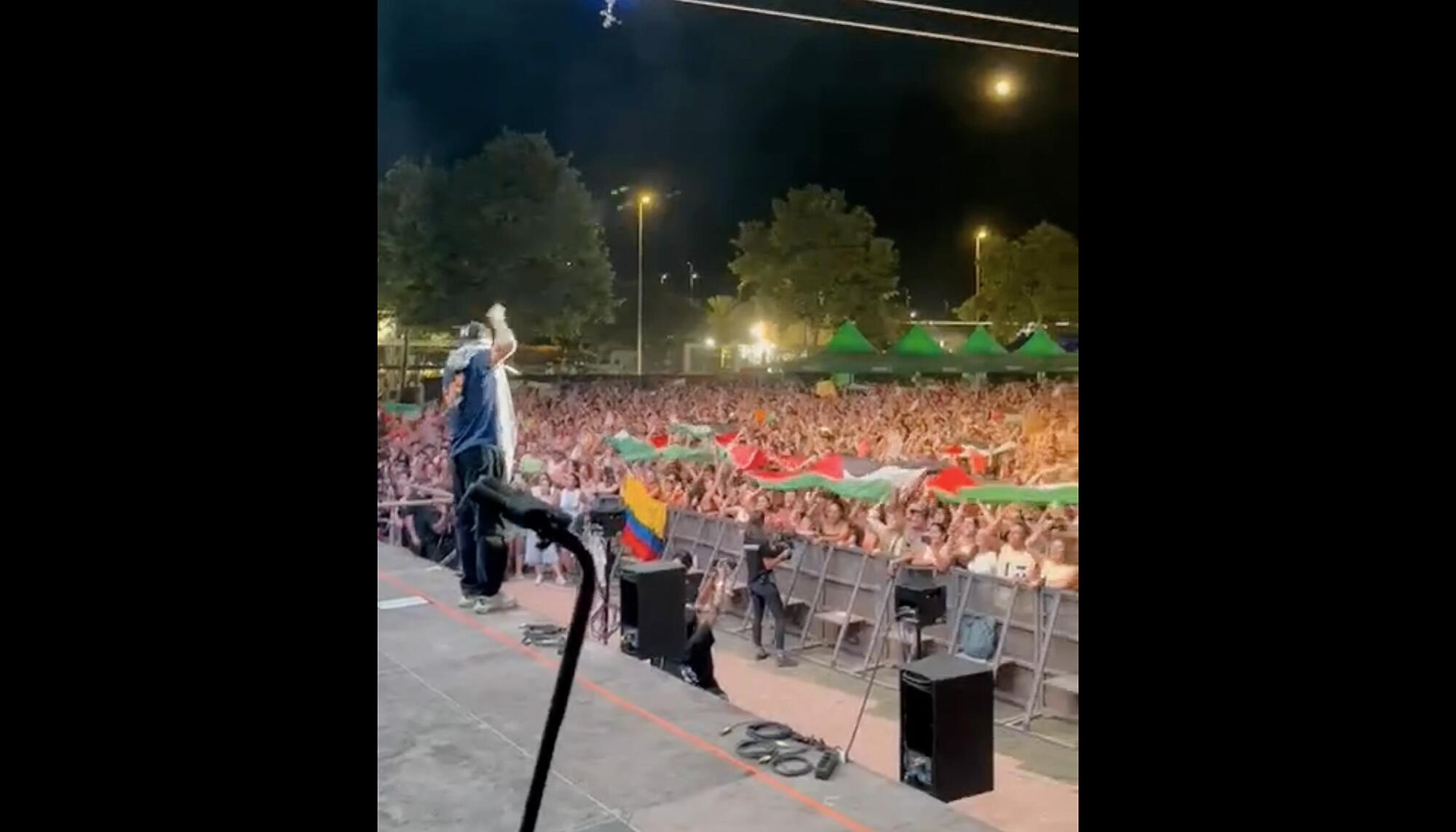 Residente en el Pirata Beach