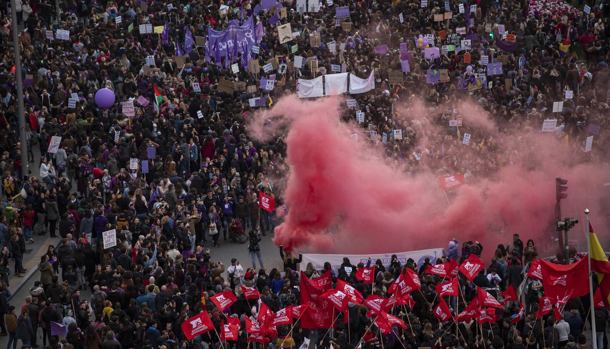 Manifestación del 8 de marzo en Madrid - 2