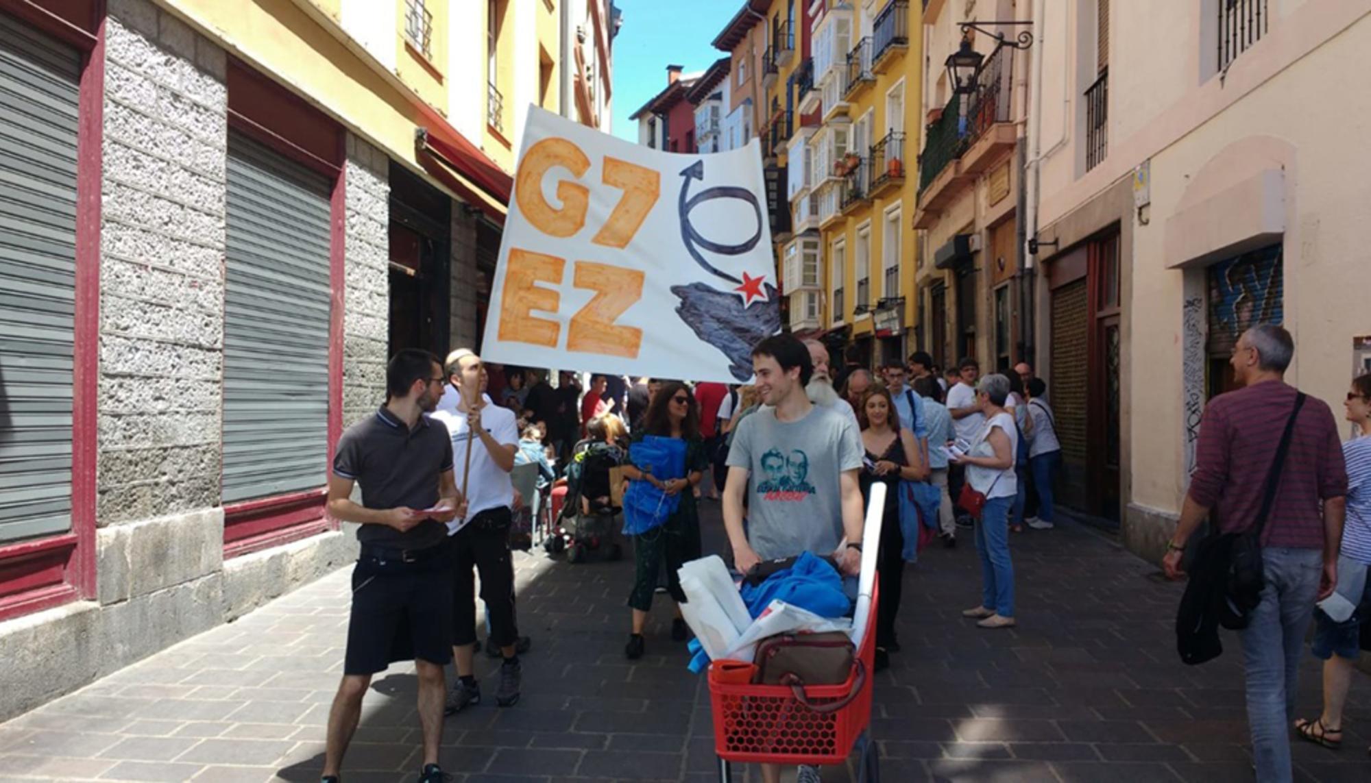 Protesta contra G7