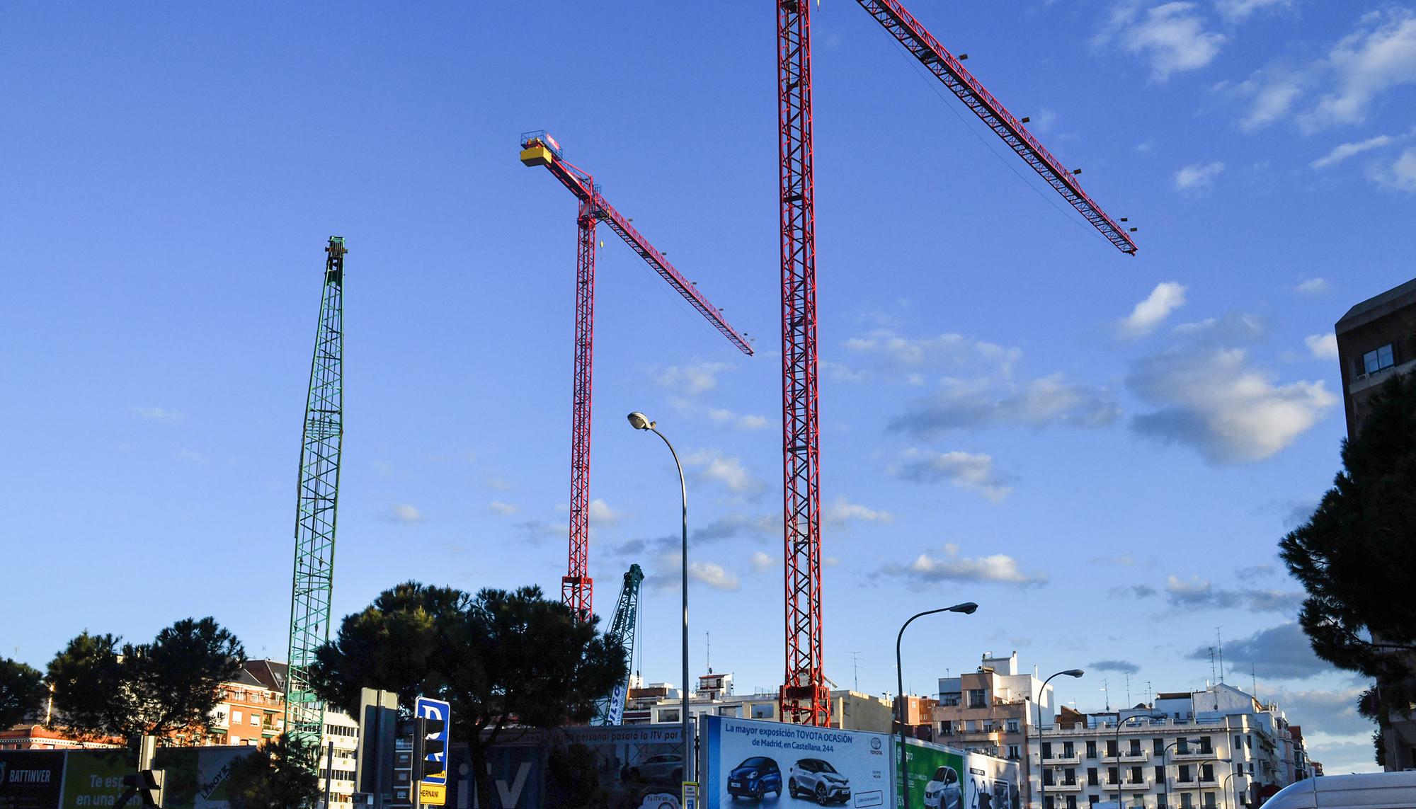 Obras construcción Taller de Artillería de Raimundo Fernández Villaverde