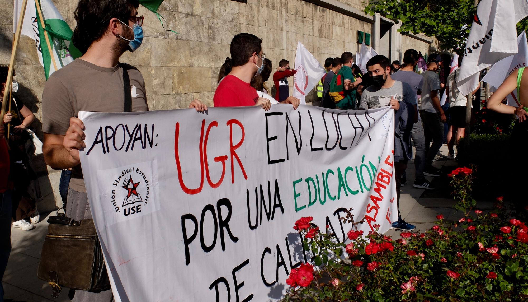 Concentración estudiantes Andalucía 5