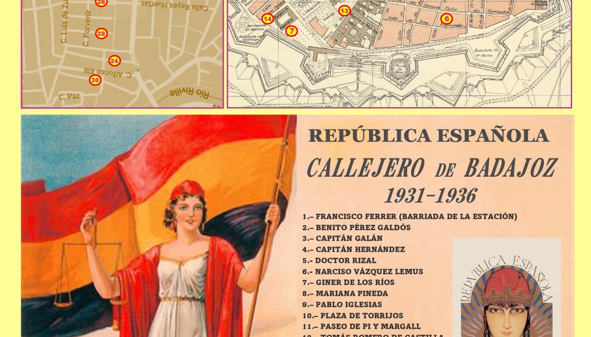 Callejero de Badajoz