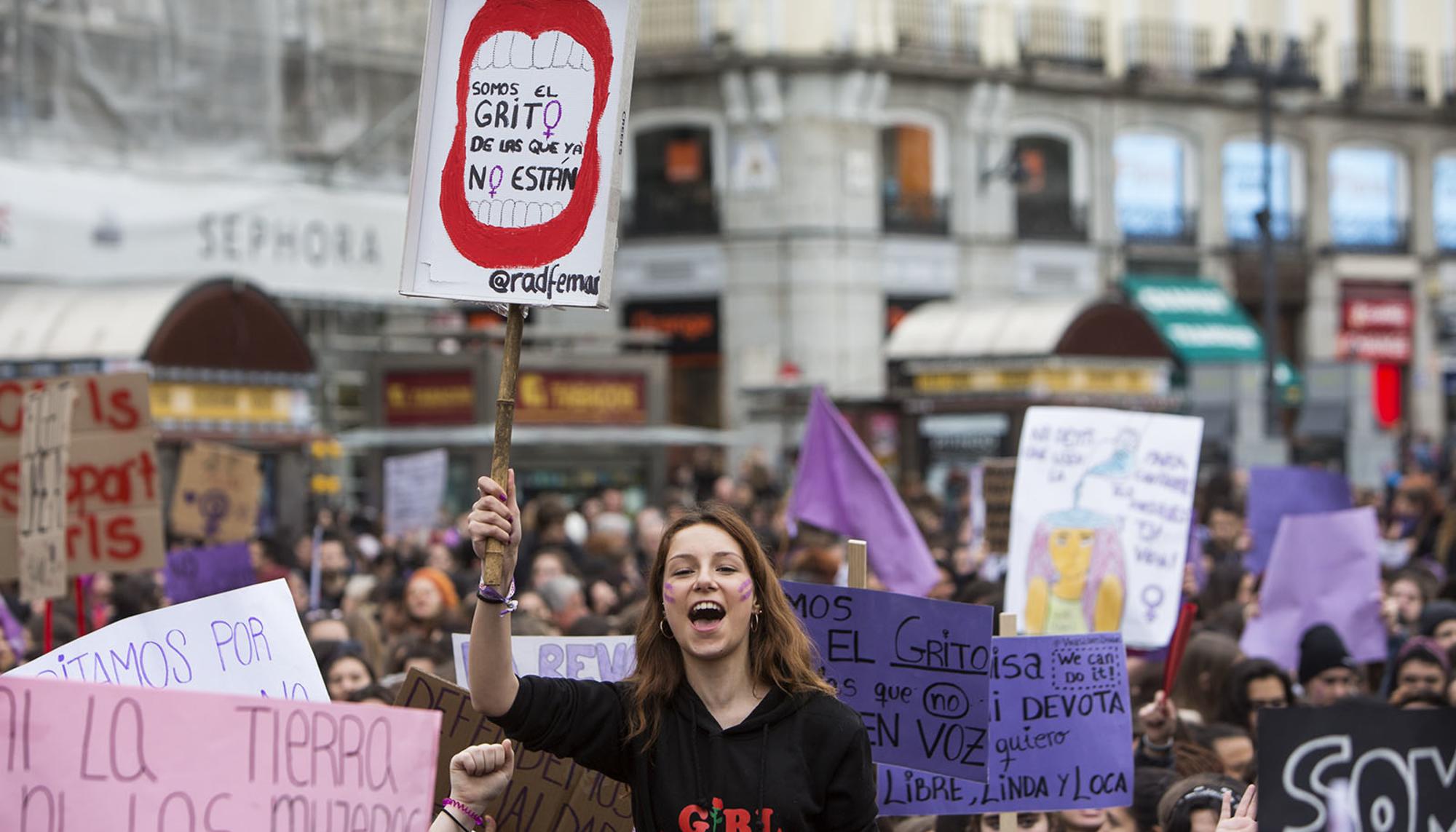 Manifestacion 8 de marzo 8